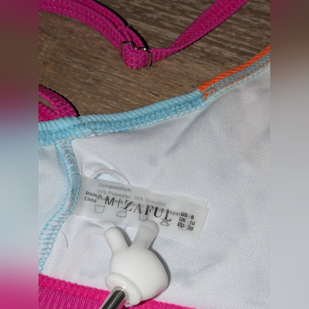 Zaful Colorblock Bikini Set - Picture 7 of 7